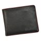Pierre Cardin TILAK05 TUMBLE 325 fekete-piros férfi bőr pénztárca 12 x 9.5 x 3 cm