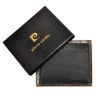 Pierre Cardin TILAK05 TUMBLE 325 fekete-piros férfi bőr pénztárca 12 x 9.5 x 3 cm