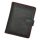Pierre Cardin TILAK05 TUMBLE 326A fekete-piros férfi valódi bőr pénztárca 10.5 x 13 x 3 cm