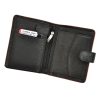 Pierre Cardin TILAK05 TUMBLE 326A fekete-piros férfi valódi bőr pénztárca 10.5 x 13 x 3 cm
