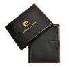 Pierre Cardin TILAK05 TUMBLE 326A fekete-piros férfi valódi bőr pénztárca 10.5 x 13 x 3 cm