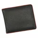 Pierre Cardin TILAK05 TUMBLE 8824 fekete-piros férfi bőr pénztárca, RFID 11.5 x 9.5 x 2.5 cm