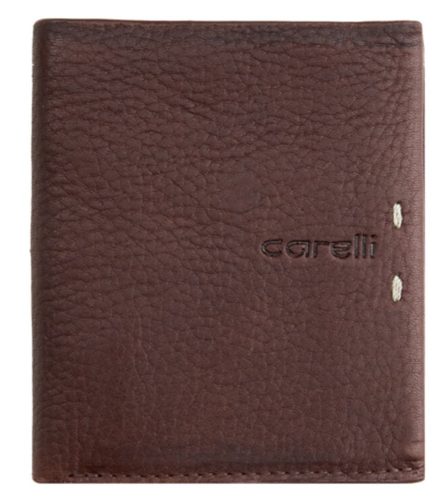 Giorgio Carelli férfi fekete bőr pénztárca,  RFID védelemmel