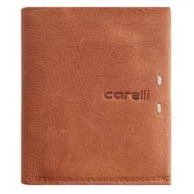   Giorgio Carelli férfi konyak bőr pénztárca,  RFID védelemmel