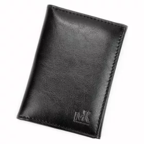   Money Kepper R7001 fekete marhabőr irattartó 9 x 13 x 1.5 cm