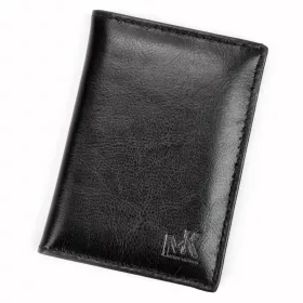   Money Kepper R7002 fekete marhabőr irattartó 8.5 x 12 x 1.5 cm