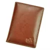 Money Kepper R7002 fekete marhabőr irattartó 8.5 x 12 x 1.5 cm