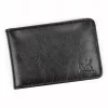 Money Kepper R7003 fekete marhabőr irattartó 11 x 7.5 x 1.5 cm