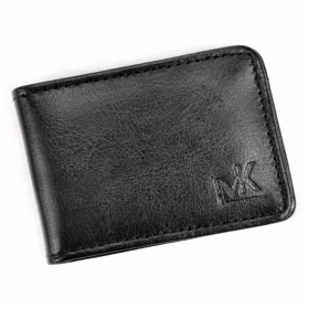   Money Kepper R7004 fekete marhabőr irattartó 9.8 x 7 x 1 cm