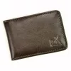 Money Kepper R7004 fekete marhabőr irattartó 9.8 x 7 x 1 cm
