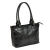 Florence 18 konyak női bőr shopper táska, válltáska 40 x 24 x 10 cm