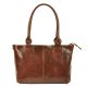 Florence 18 barna női bőr shopper táska, válltáska 40 x 24 x 10 cm