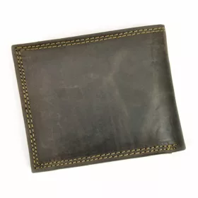   Wild N0035-CHM RFID fekete férfi bőr pénztárca 10.5 x 9 x 2.5 cm