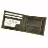 Wild N0035-CHM RFID konyak férfi bőr pénztárca 10.5 x 9 x 2.5 cm