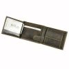 Wild N0035-CHM RFID konyak férfi bőr pénztárca 10.5 x 9 x 2.5 cm