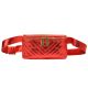 Pierre Cardin FRZ 1660 LUREX piros női bőr övtáska, crossbody 22 x 11 x 7 cm