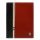Rovicky 326-RBA-D RFID fekete-piros férfi bőr pénztárca 10 x 12.5 x 2 cm