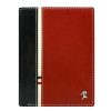 Rovicky 331-RBA-D RFID fekete-piros férfi bőr pénztárca 10 x 12.5 x 2 cm