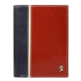   Rovicky 331-RBA-D RFID navy férfi bőr pénztárca 10 x 12.5 x 2 cm