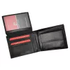 Pierre Cardin EKO10 8806 fekete férfi bőr pénztárca 12.5 x 9.7 x 2 cm