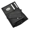 Albatross SN MW3638 RFID férfi fekete bőr pénztárca 10 x 13.2 x 3 cm