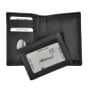 Albatross SN MW3638 RFID férfi fekete bőr pénztárca 10 x 13.2 x 3 cm