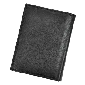   Valentini 306 475 fekete férfi bőr pénztárca 10 x 13.2 x 2.5 cm