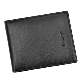   Valentini 306 992 fekete férfi bőr pénztárca 11 x 8.7 x 1.8 cm