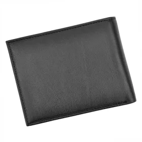   Valentini 306 261 fekete férfi bőr pénztárca 13 x 10 x 2.8 cm