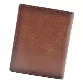   EL FORREST 854-29 RFID barna férfi bőr pénztárca 8 x 10 cm
