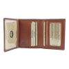 EL FORREST 854-29 RFID barna férfi bőr pénztárca 8 x 10 cm