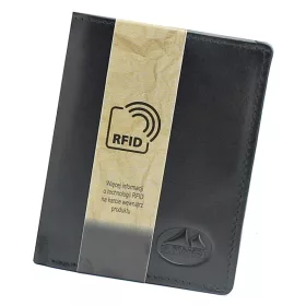   EL FORREST 854-67 RFID fekete férfi bőr pénztárca 8 x 10 cm
