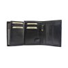 EL FORREST 859-623 RFID fekete férfi bőr pénztárca 10 x 13 x 2.5 cm 