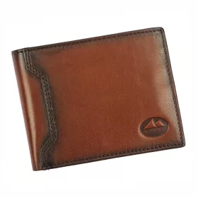   EL FORREST 892/A-29 RFID barna férfi bőr pénztárca 12 x 9.3 cm