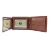 EL FORREST 892/A-29 RFID barna férfi bőr pénztárca 12 x 9.3 cm