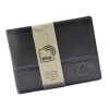 EL FORREST 916/A-623 RFID fekete férfi bőr pénztárca 10.9 x 8.3 cm 