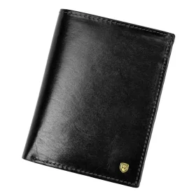   Rovicky N62-RVT RFID fekete férfi bőr pénztárca 9.5 x 12.5 x 2.5 cm