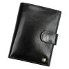Rovicky N575L-RVT RFID fekete férfi bőr pénztárca 10.5 x 13 x 2.5 cm