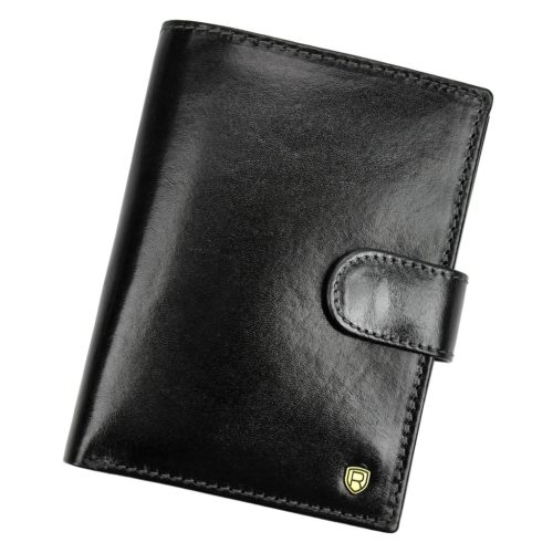 Rovicky N575L-RVT RFID fekete férfi bőr pénztárca 10.5 x 13 x 2.5 cm