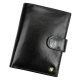 Rovicky N575L-RVT RFID fekete férfi bőr pénztárca 10.5 x 13 x 2.5 cm