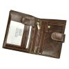 Rovicky N575L-RVT RFID fekete férfi bőr pénztárca 10.5 x 13 x 2.5 cm