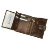 Rovicky N575L-RVT RFID fekete férfi bőr pénztárca 10.5 x 13 x 2.5 cm