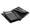 Rovicky N74-RVT RFID férfi fekete bőr pénztárca 9.5 x 13 x 2.5 cm