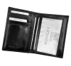 Rovicky N74-RVT RFID férfi fekete bőr pénztárca 9.5 x 13 x 2.5 cm