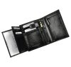 Rovicky N575-RVT RFID fekete férfi marhabőr pénztárca 10 x 13 x 2.5 cm