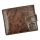 Always Wild N992L-BC RFID barna férfi marhabőr pénztárca 12.5 x 9.7 x 2.5 cm