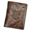 Always Wild N4-BC RFID barna férfi bőr pénztárca 10 x 12.5 x 2.5 cm