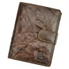 Always Wild N4L-BC RFID barna férfi bőr pénztárca 10.3 x 12.7 x 2.5 cm