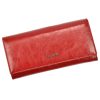 Lorenti 72401-BPR RFID piros női marhabőr pénztárca 18.5 x 9 x 3.5 cm