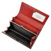 Lorenti 72401-BPR RFID piros női marhabőr pénztárca 18.5 x 9 x 3.5 cm